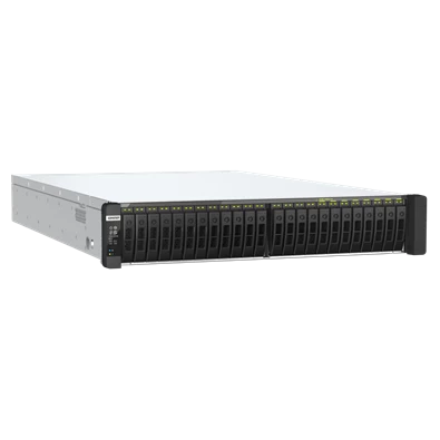 QNAP TDS-h2489FU-4309Y-64G 24xSSD 2U rackbe szerelhető ZFS NAS