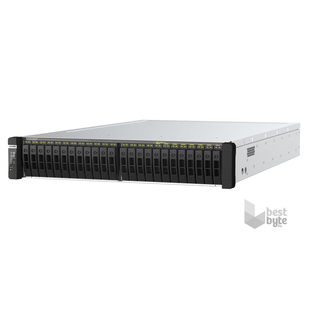 QNAP TDS-h2489FU-4309Y-64G 24xSSD 2U rackbe szerelhető ZFS NAS