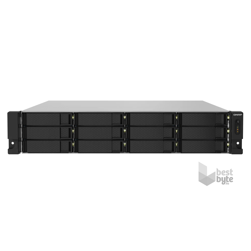 QNAP TS-1232PXU-RP-4G 12xSSD/HDD 2U rackbe szerelhető NAS