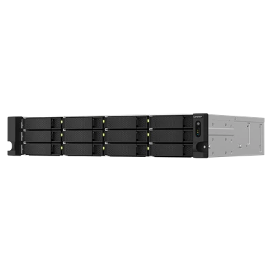 QNAP TS-1264U-RP-8G 12xSSD/HDD 2U rackbe szerelhető NAS