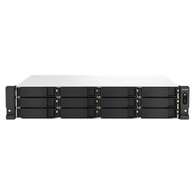 QNAP TS-1264U-RP-8G 12xSSD/HDD 2U rackbe szerelhető NAS