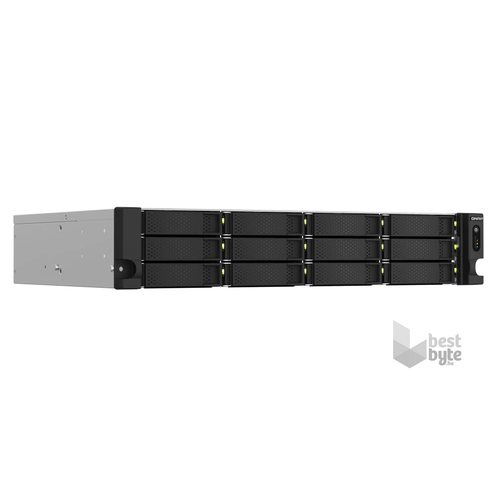 QNAP TS-1264U-RP-8G 12xSSD/HDD 2U rackbe szerelhető NAS