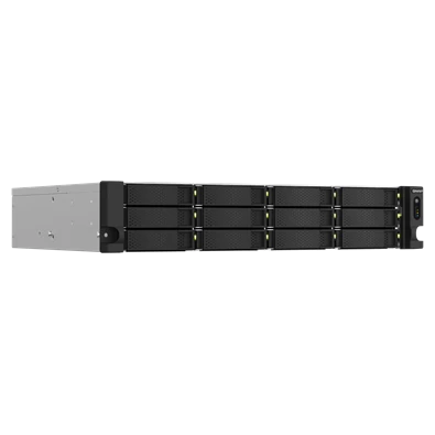 QNAP TS-1264U-RP-8G 12xSSD/HDD 2U rackbe szerelhető NAS