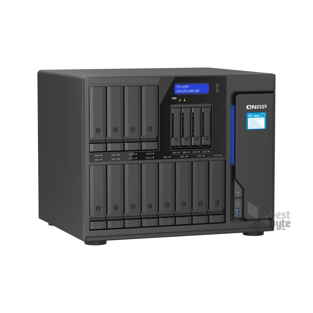 QNAP TS-1655-8G 12xSSD/HDD + 4xSSD NAS