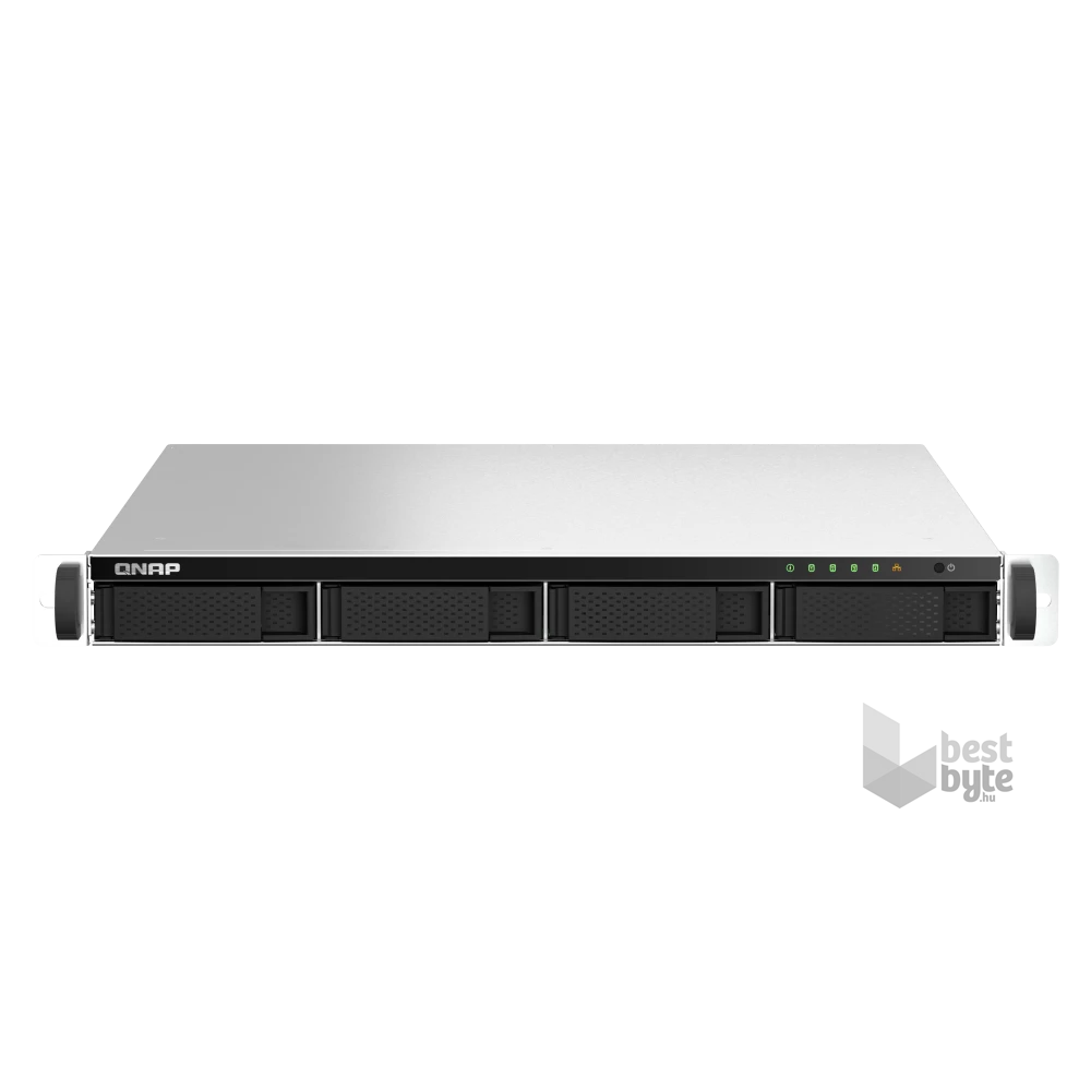 QNAP TS-464U-8G 4xSSD/HDD 1U rackbe szerelhető NAS