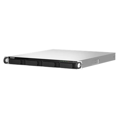 QNAP TS-464U-8G 4xSSD/HDD 1U rackbe szerelhető NAS