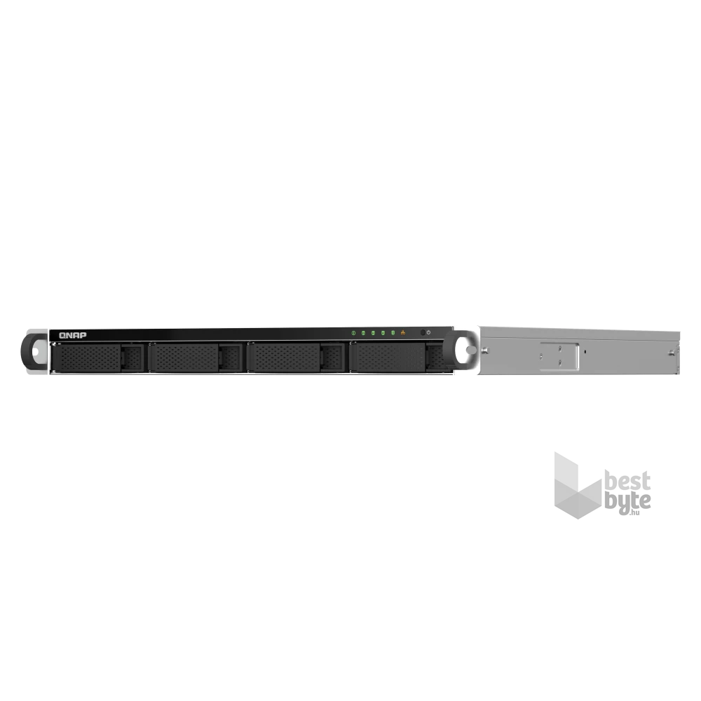 QNAP TS-464U-RP-8G 4xSSD/HDD 1U rackbe szerelhető NAS