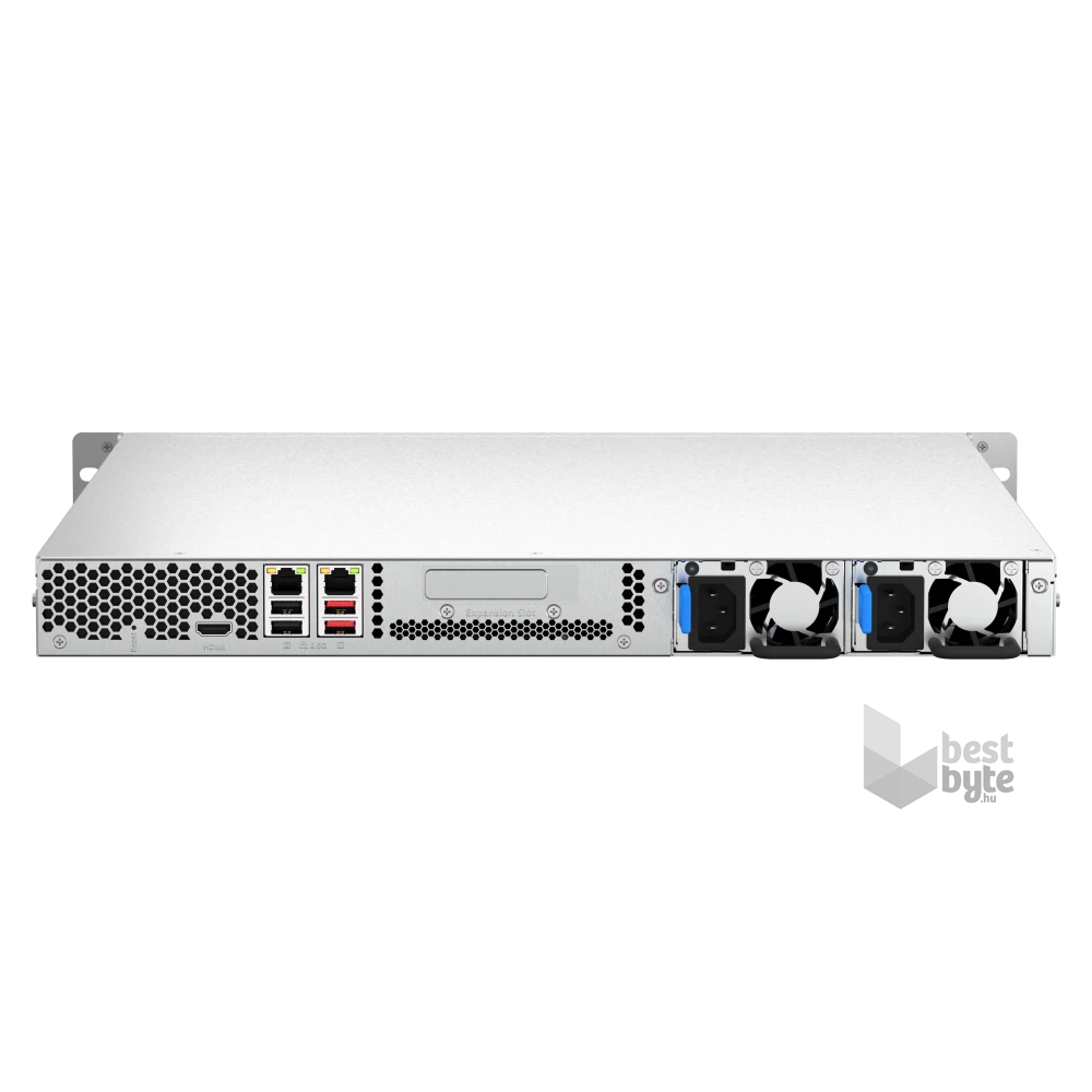QNAP TS-464U-RP-8G 4xSSD/HDD 1U rackbe szerelhető NAS