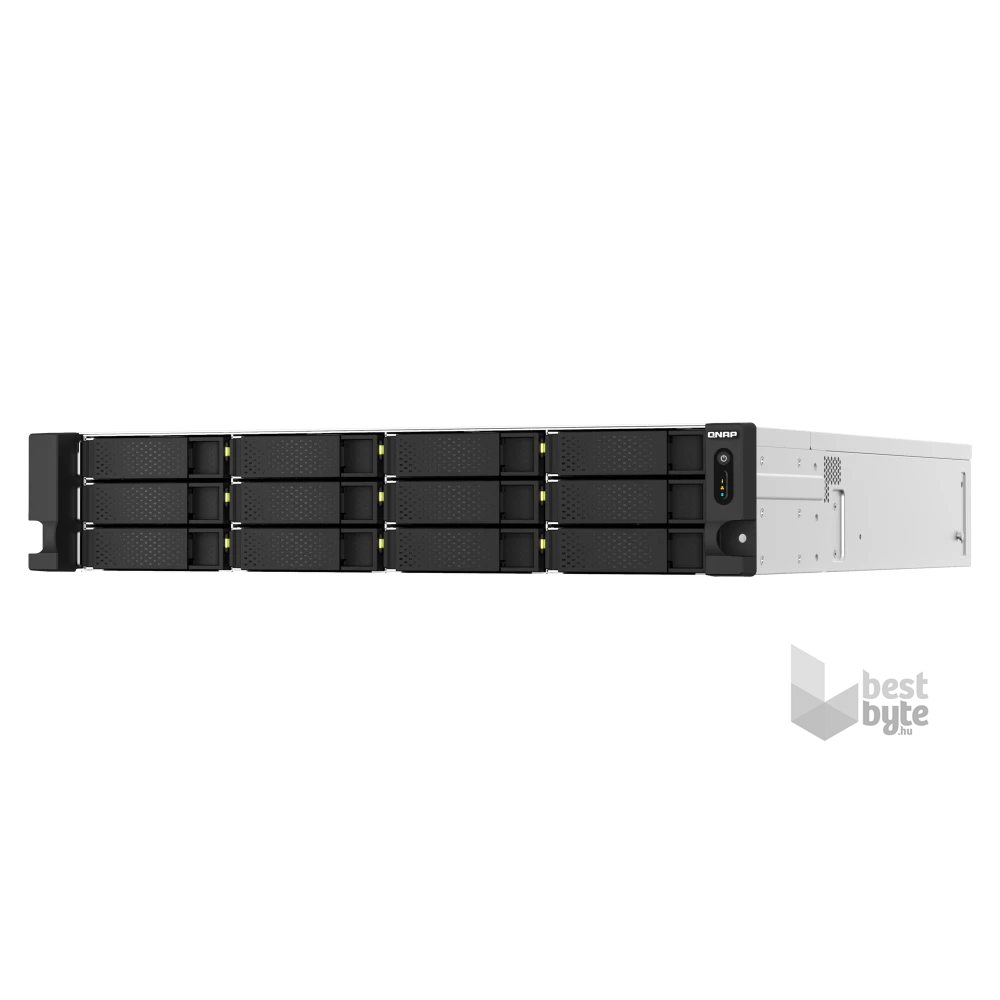 QNAP TS-h1887XU-RP-E2334-16G 18xSSD/HDD 2U rackbe szerelhető hibrid ZFS NAS