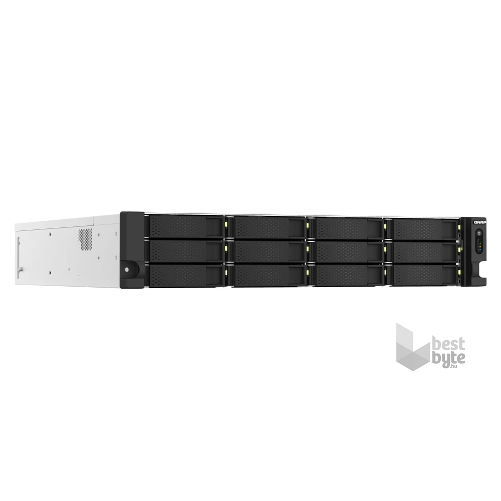 QNAP TS-h1887XU-RP-E2334-16G 18xSSD/HDD 2U rackbe szerelhető hibrid ZFS NAS