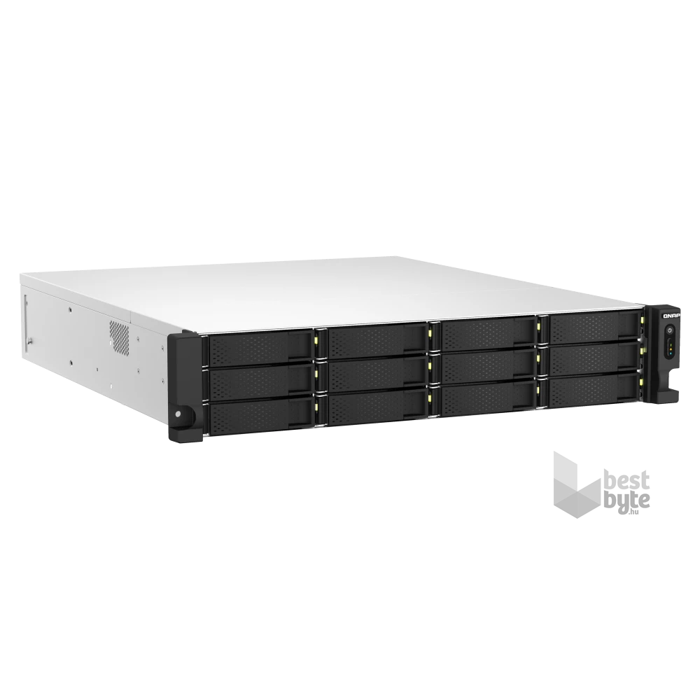 QNAP TS-h1887XU-RP-E2334-16G 18xSSD/HDD 2U rackbe szerelhető hibrid ZFS NAS