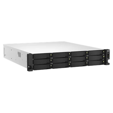 QNAP TS-h1887XU-RP-E2334-16G 18xSSD/HDD 2U rackbe szerelhető hibrid ZFS NAS