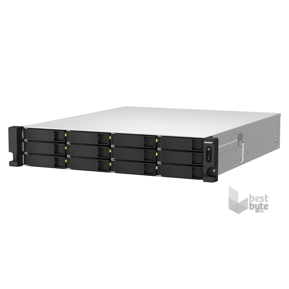 QNAP TS-h1887XU-RP-E2334-16G 18xSSD/HDD 2U rackbe szerelhető hibrid ZFS NAS