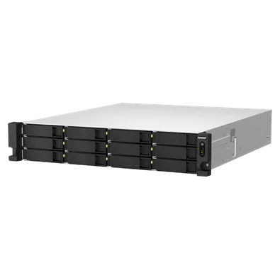 QNAP TS-h1887XU-RP-E2334-16G 18xSSD/HDD 2U rackbe szerelhető hibrid ZFS NAS