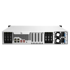 QNAP TS-h1887XU-RP-E2334-16G 18xSSD/HDD 2U rackbe szerelhető hibrid ZFS NAS