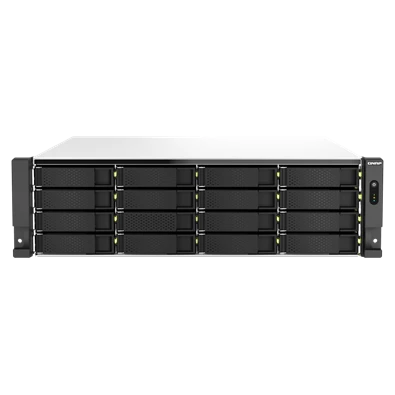 QNAP TS-h2287XU-RP-E2378-64G 22xSSD/HDD 3U rackbe szerelhető hibrid ZFS NAS