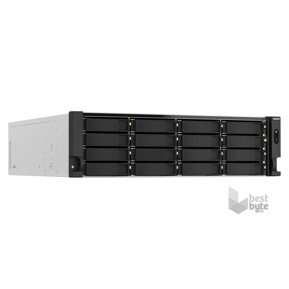 QNAP TS-h2287XU-RP-E2378-64G 22xSSD/HDD 3U rackbe szerelhető hibrid ZFS NAS
