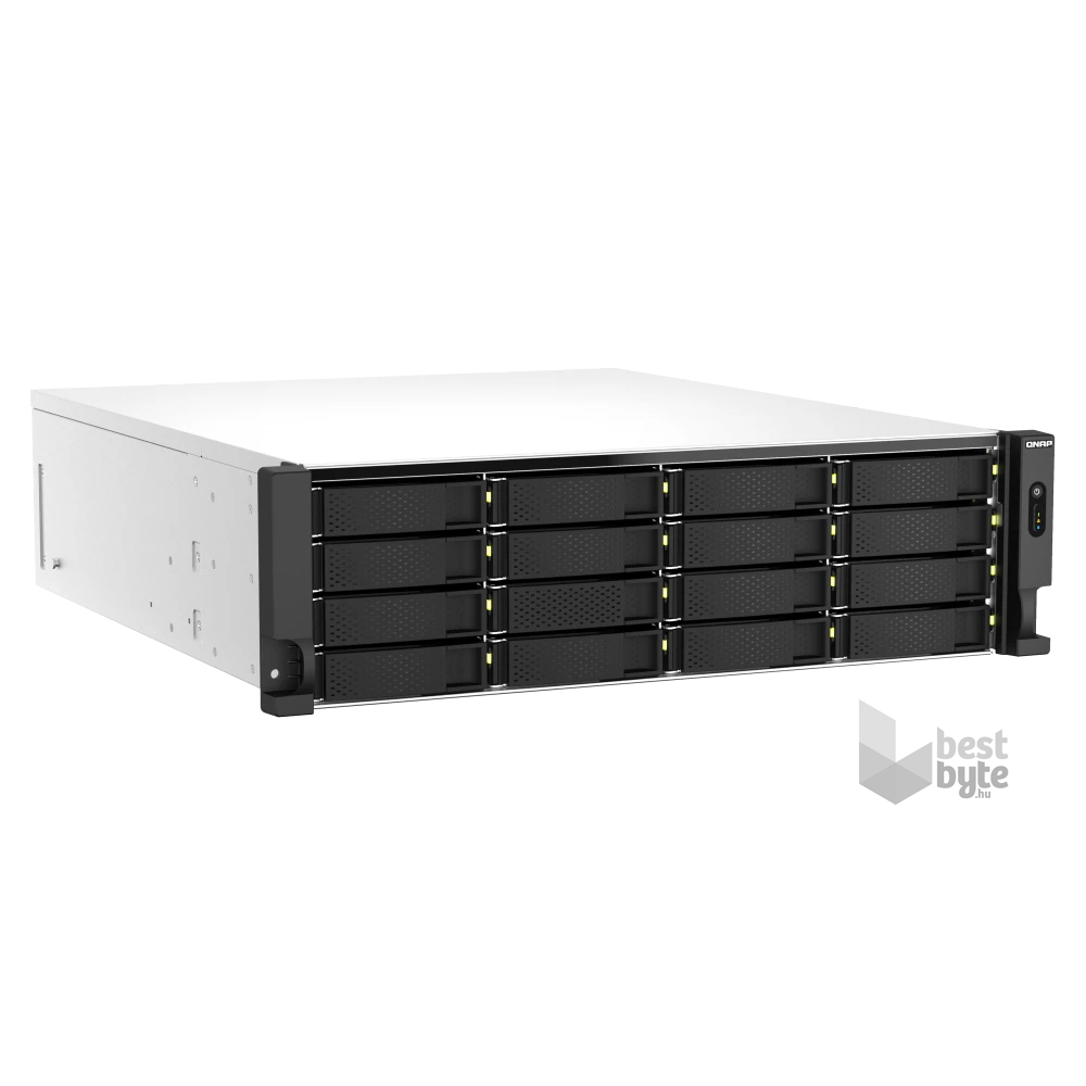 QNAP TS-h2287XU-RP-E2378-64G 22xSSD/HDD 3U rackbe szerelhető hibrid ZFS NAS