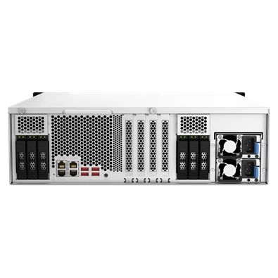 QNAP TS-h2287XU-RP-E2378-64G 22xSSD/HDD 3U rackbe szerelhető hibrid ZFS NAS