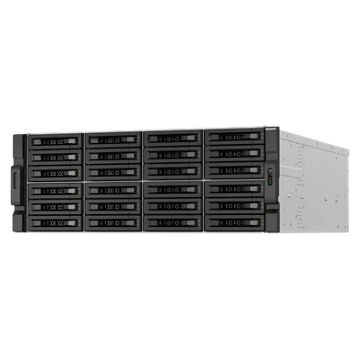 QNAP TS-h3087XU-RP-E2378-64G 30xSSD/HDD 4U rackbe szerelhető hibrid ZFS NAS