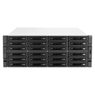 QNAP TS-h3087XU-RP-E2378-64G 30xSSD/HDD 4U rackbe szerelhető hibrid ZFS NAS
