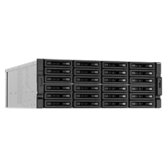 QNAP TS-h3087XU-RP-E2378-64G 30xSSD/HDD 4U rackbe szerelhető hibrid ZFS NAS