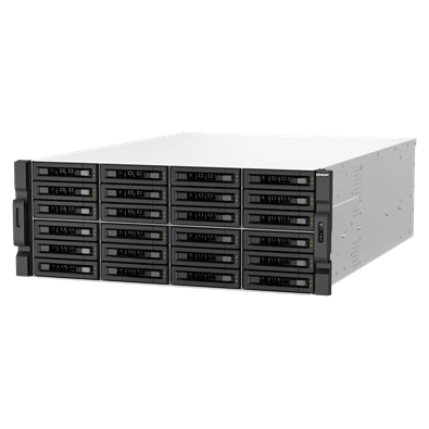QNAP TS-h3087XU-RP-E2378-64G 30xSSD/HDD 4U rackbe szerelhető hibrid ZFS NAS