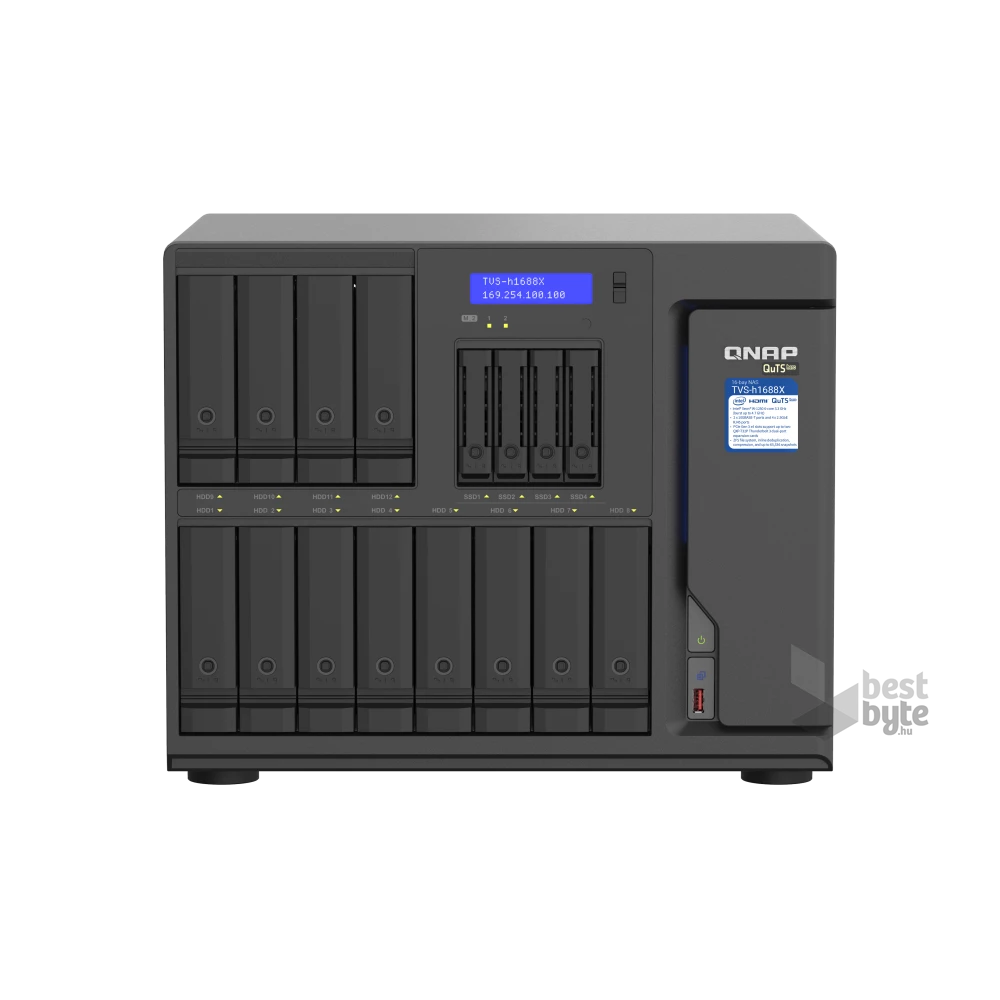 QNAP TVS-H1688X-W1250-32G 16xSSD/HDD NAS