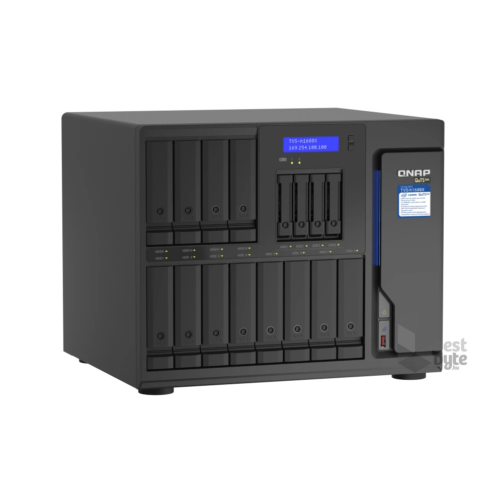QNAP TVS-H1688X-W1250-32G 16xSSD/HDD NAS
