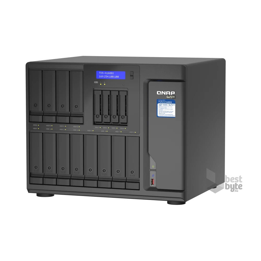 QNAP TVS-H1688X-W1250-32G 16xSSD/HDD NAS
