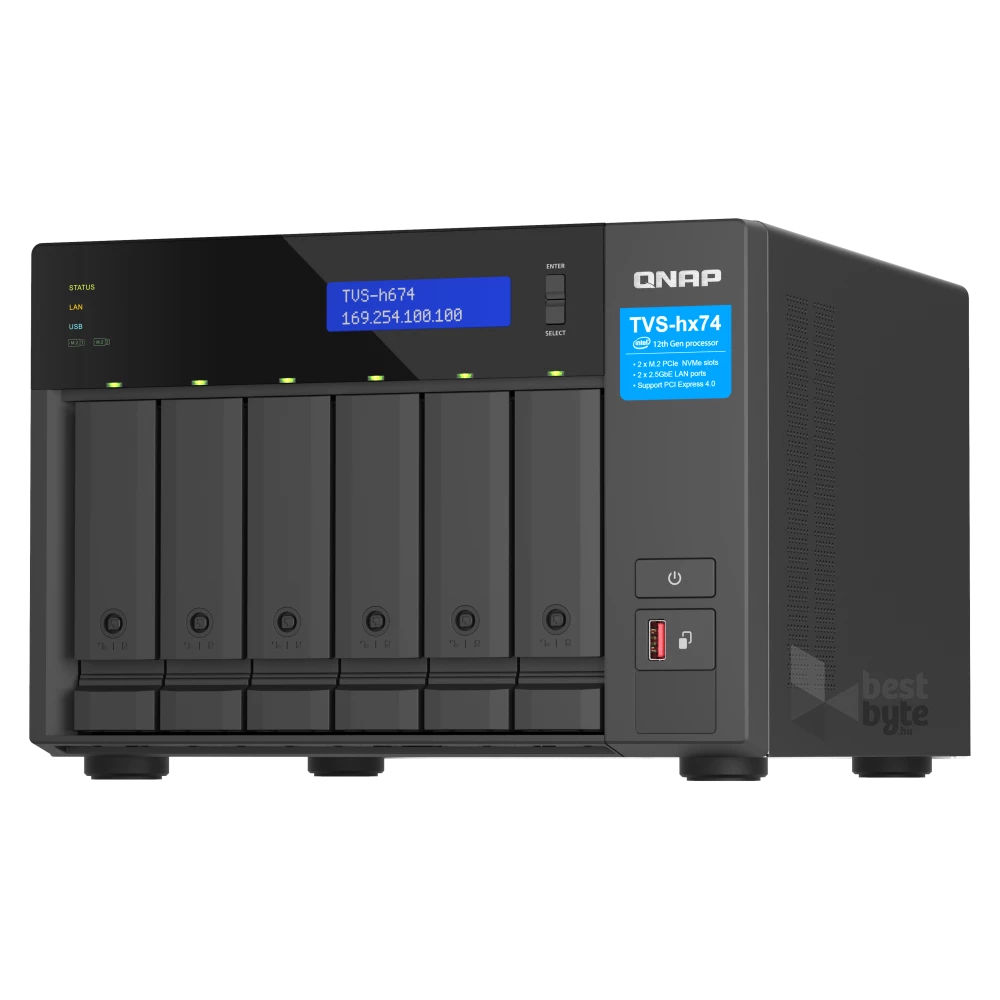 QNAP TVS-H674-I5-32G 6xSSD/HDD NAS