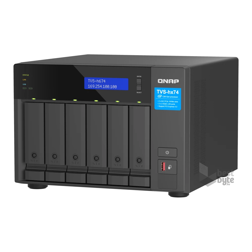 QNAP TVS-H674-I5-32G 6xSSD/HDD NAS