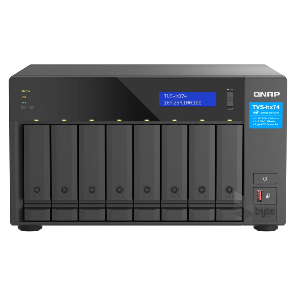QNAP TVS-H874-I7-32G 8xSSD/HDD NAS