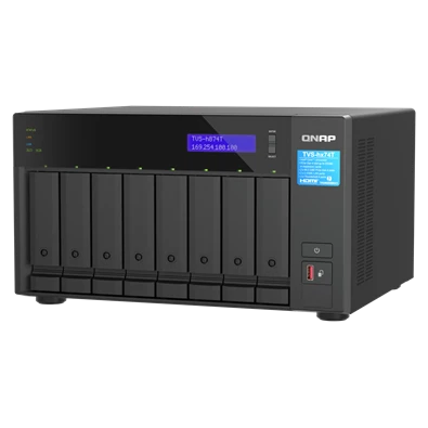 QNAP TVS-h874T-i9-64G 8xSSD/HDD Thunderbolt NAS