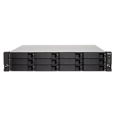 QNAP TS-1273U-RP-16G 12x SSD/HDD, rackbe szerelhető, redundáns táp, NAS