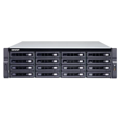 QNAP TS-1677XU-RP-2600-8G 16x SSD/HDD, rackbe szerelhető, redundáns táp, NAS