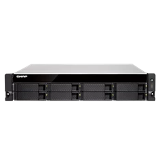QNAP TS-877XU-RP-1200-4G 8x SSD/HDD, rackbe szerelhető, redundáns táp, NAS