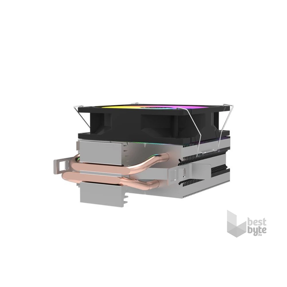 RAIDMAX AC902K ARGB 92mm fekete processzor hűtő