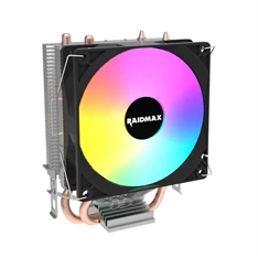 RAIDMAX AC902K ARGB 92mm fekete processzor hűtő