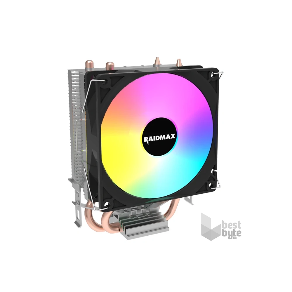 RAIDMAX AC902K ARGB 92mm fekete processzor hűtő