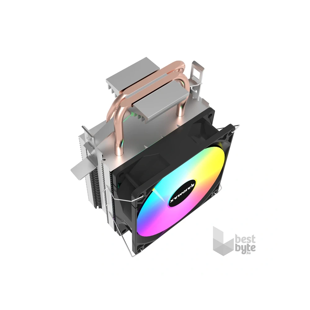 RAIDMAX AC902K ARGB 92mm fekete processzor hűtő