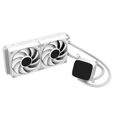 RAIDMAX DIGITAL LD240 ARGB WHITE LCD kijelzős vízhűtés