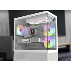 RAIDMAX DIGITAL LD240 ARGB WHITE LCD kijelzős vízhűtés