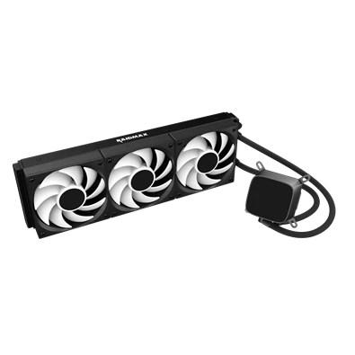 RAIDMAX DIGITAL LD360 ARGB BLACK LCD kijelzős vízhűtés