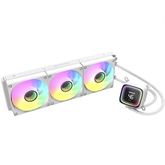 RAIDMAX DIGITAL LD360 ARGB WHITE LCD kijelzős vízhűtés