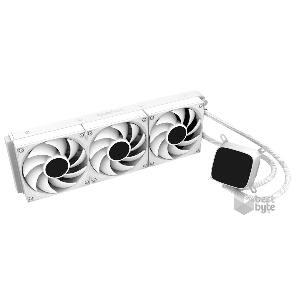 RAIDMAX DIGITAL LD360 ARGB WHITE LCD kijelzős vízhűtés