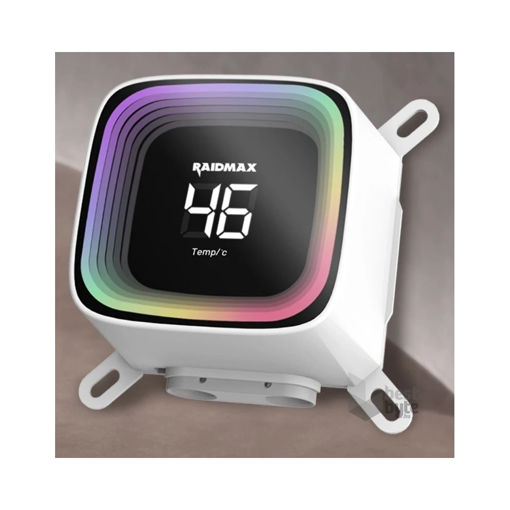 RAIDMAX DIGITAL LD360 ARGB WHITE LCD kijelzős vízhűtés