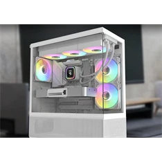 RAIDMAX DIGITAL LD360 ARGB WHITE LCD kijelzős vízhűtés