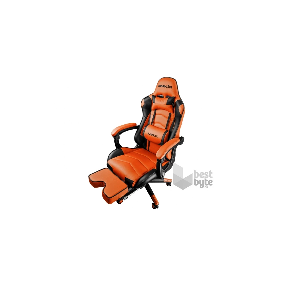 RAIDMAX Drakon DK709 narancssárga / fekete gamer szék