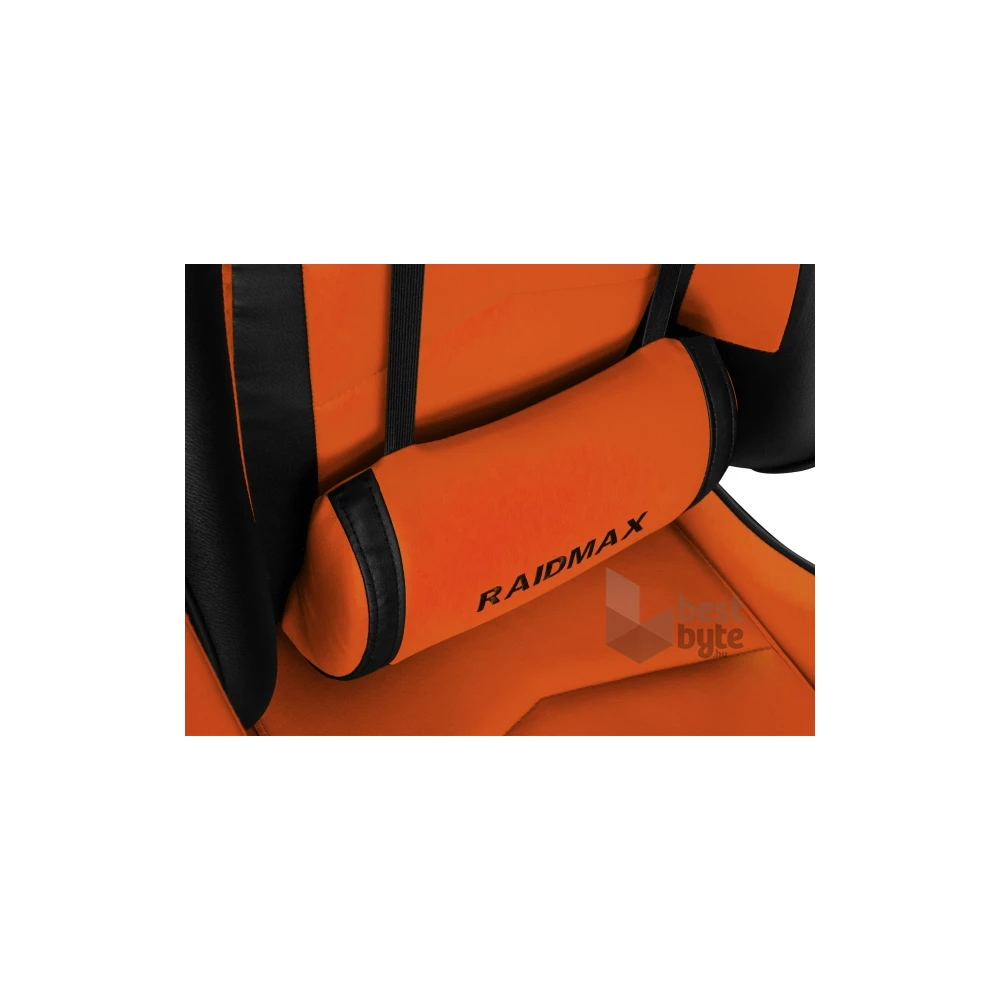 RAIDMAX Drakon DK709 narancssárga / fekete gamer szék